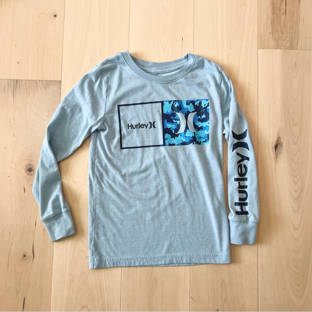 Hurley Kids Long Sleeve Shirt - Blue